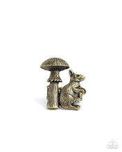Load image into Gallery viewer, Textured Toadstool - Brass Ring