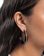 Load image into Gallery viewer, Uniquely Unexpected - Brass Hoop Earrings