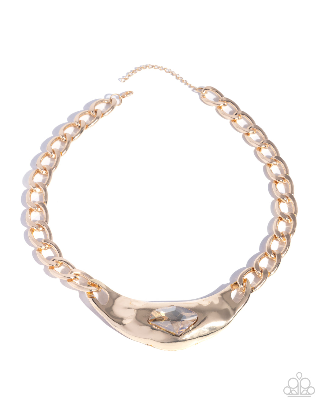 Peak of Pizzazz - Gold Necklace
