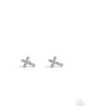 Load image into Gallery viewer, Sacred Shimmer - White Post Earrings