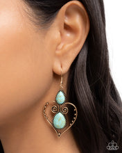 Load image into Gallery viewer, Selfless Stones - Gold Earrings
