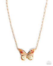 Load image into Gallery viewer, Aerial Accolade - Orange Necklace