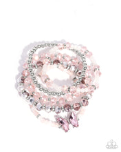 Load image into Gallery viewer, Aerial Abundance - Pink Set of Bracelets