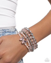 Load image into Gallery viewer, Aerial Abundance - Pink Set of Bracelets