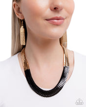 Load image into Gallery viewer, Painted Paradox - Black Necklace