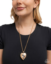Load image into Gallery viewer, Heartfelt Honor - Gold Necklace