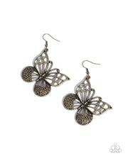 Load image into Gallery viewer, Soaring Skill - Brass Earrings