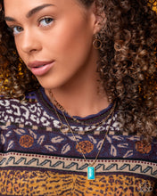 Load image into Gallery viewer, Layered Lyric - Green Necklace