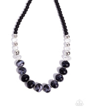 Load image into Gallery viewer, Swirl Simplicity - Black Necklace