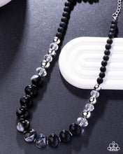 Load image into Gallery viewer, Swirl Simplicity - Black Necklace