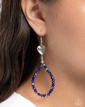 Load image into Gallery viewer, Treasured Teardrops - Blue Earrings