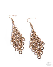 Load image into Gallery viewer, Decisive Delivery - Gold Earrings