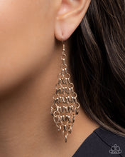 Load image into Gallery viewer, Decisive Delivery - Gold Earrings