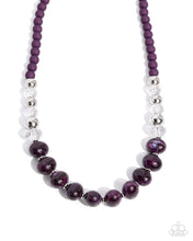 Load image into Gallery viewer, Swirl Simplicity - Purple Necklace