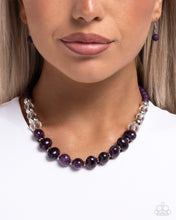 Load image into Gallery viewer, Swirl Simplicity - Purple Necklace