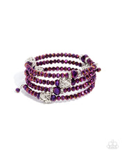 Load image into Gallery viewer, Sensible Shimmer - Purple Bracelet