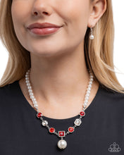Load image into Gallery viewer, Polished Palace - Red Necklace