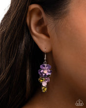 Load image into Gallery viewer, Blooming Ballad - Purple Earrings