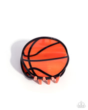 Load image into Gallery viewer, Basketball Babe - Orange Claw Clip