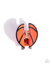 Load image into Gallery viewer, Basketball Babe - Orange Claw Clip