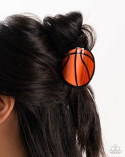 Load image into Gallery viewer, Basketball Babe - Orange Claw Clip