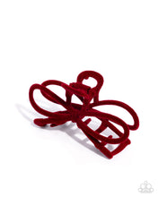 Load image into Gallery viewer, Merry BOW Round - Red Claw Clip