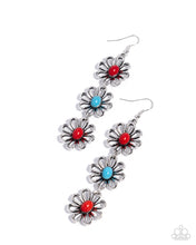 Load image into Gallery viewer, Blooming Buzz - Red Earrings