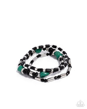 Load image into Gallery viewer, Canyon Caution - Green Set of Bracelets