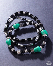 Load image into Gallery viewer, Canyon Caution - Green Set of Bracelets