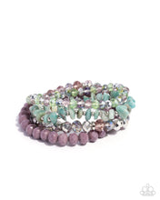 Load image into Gallery viewer, Secure Stones - Purple Set of Bracelets