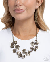 Load image into Gallery viewer, Leafy Legend - Brass Necklace