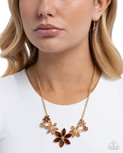 Load image into Gallery viewer, Bewildering Bouquet - Brown Necklace