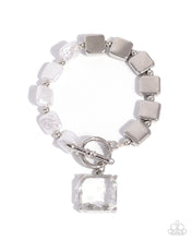 Load image into Gallery viewer, Mismatched Season - White Bracelet