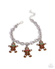 Load image into Gallery viewer, Gingerbread Glitz - Brown Bracelet