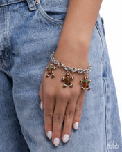 Load image into Gallery viewer, Gingerbread Glitz - Brown Bracelet