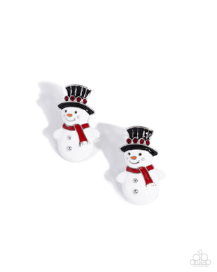 Frosty Flair - Multi Post Earrings