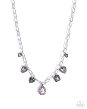 Load image into Gallery viewer, Flirtatious Framing - Pink Necklace