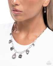 Load image into Gallery viewer, Flirtatious Framing - Pink Necklace