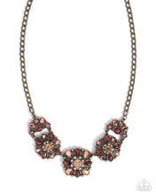 Load image into Gallery viewer, Woodland Waltz - Brass Necklace