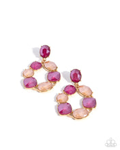 Load image into Gallery viewer, Suitable Shimmer - Pink Post Earrings