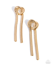 Load image into Gallery viewer, Twisted Tale - Gold Post Earrings