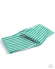 Load image into Gallery viewer, Striped Splendor - Green Headband