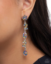 Load image into Gallery viewer, Ring In The Shimmer - Multi Post Earrings