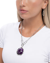 Load image into Gallery viewer, Symphonic Sheen - Purple Necklace