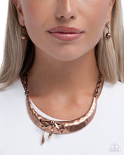 Load image into Gallery viewer, Coquette Cause - Copper Necklace