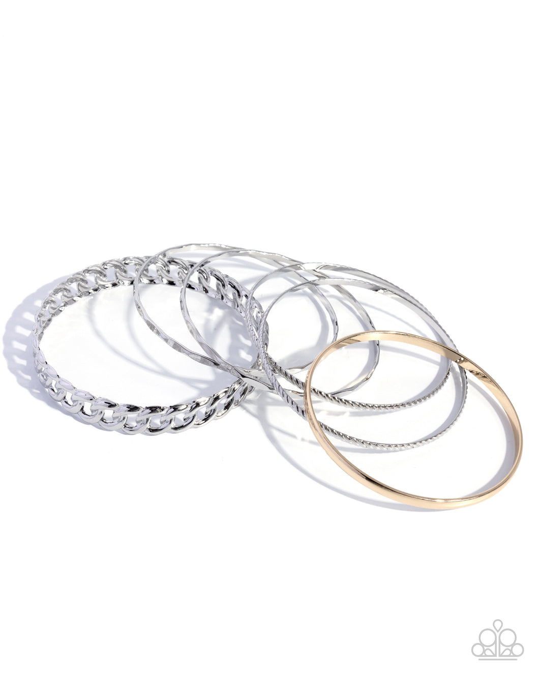 Bangle Brilliance - Silver Set of Bracelets
