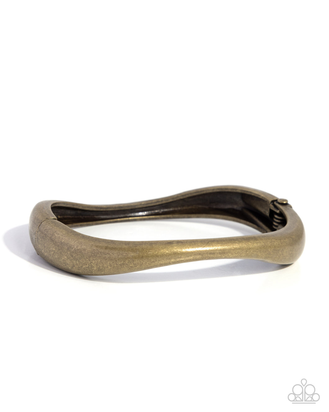 Metallic Main Attraction - Brass Bracelet