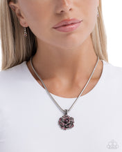 Load image into Gallery viewer, Passionate Petals - Purple Necklace