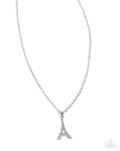 Load image into Gallery viewer, Eiffel Tower Eloquence - Silver Necklace