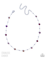 Load image into Gallery viewer, Defaced Decadence - Red Necklace